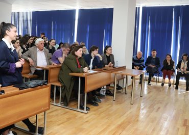 ჯაბა სამუშია სტუდენტებთან შეხვედრებს განაგრძობს