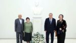 ფოლკლორისტთა დელეგაცია აზერბაიჯანის მეცნიერებათა ნაციონალურ აკადემიაში